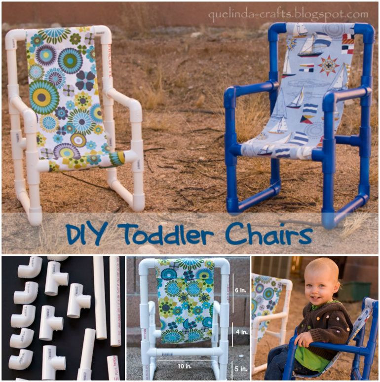 DIY Toddler Chair
 How to DIY PVC Pipe Toddler Chairs