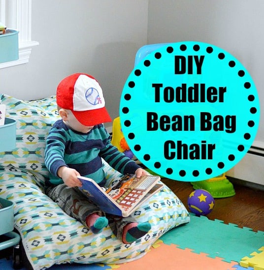 DIY Toddler Chair
 DIY Toddler Bean Bag Chair Wife in Progress