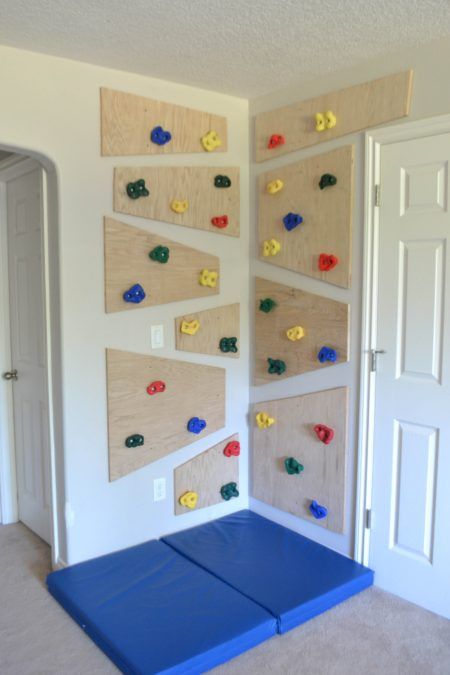 DIY Toddler Climbing Wall
 Do It Yourself Climbing Wall The Created Home