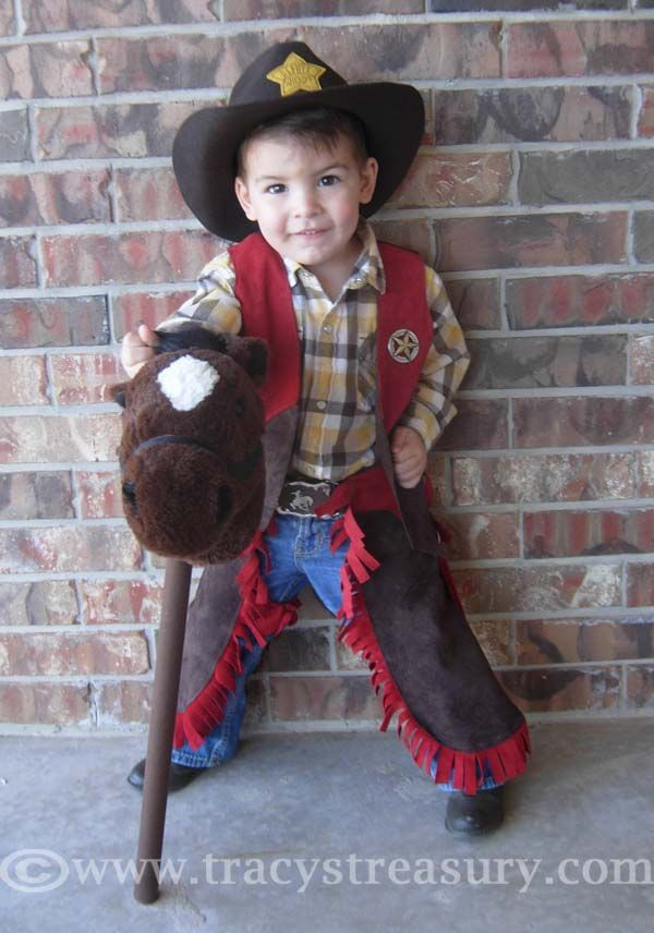 DIY Toddler Cowboy Costume
 Cowboy Sheriff Costume Sewing Tutorial