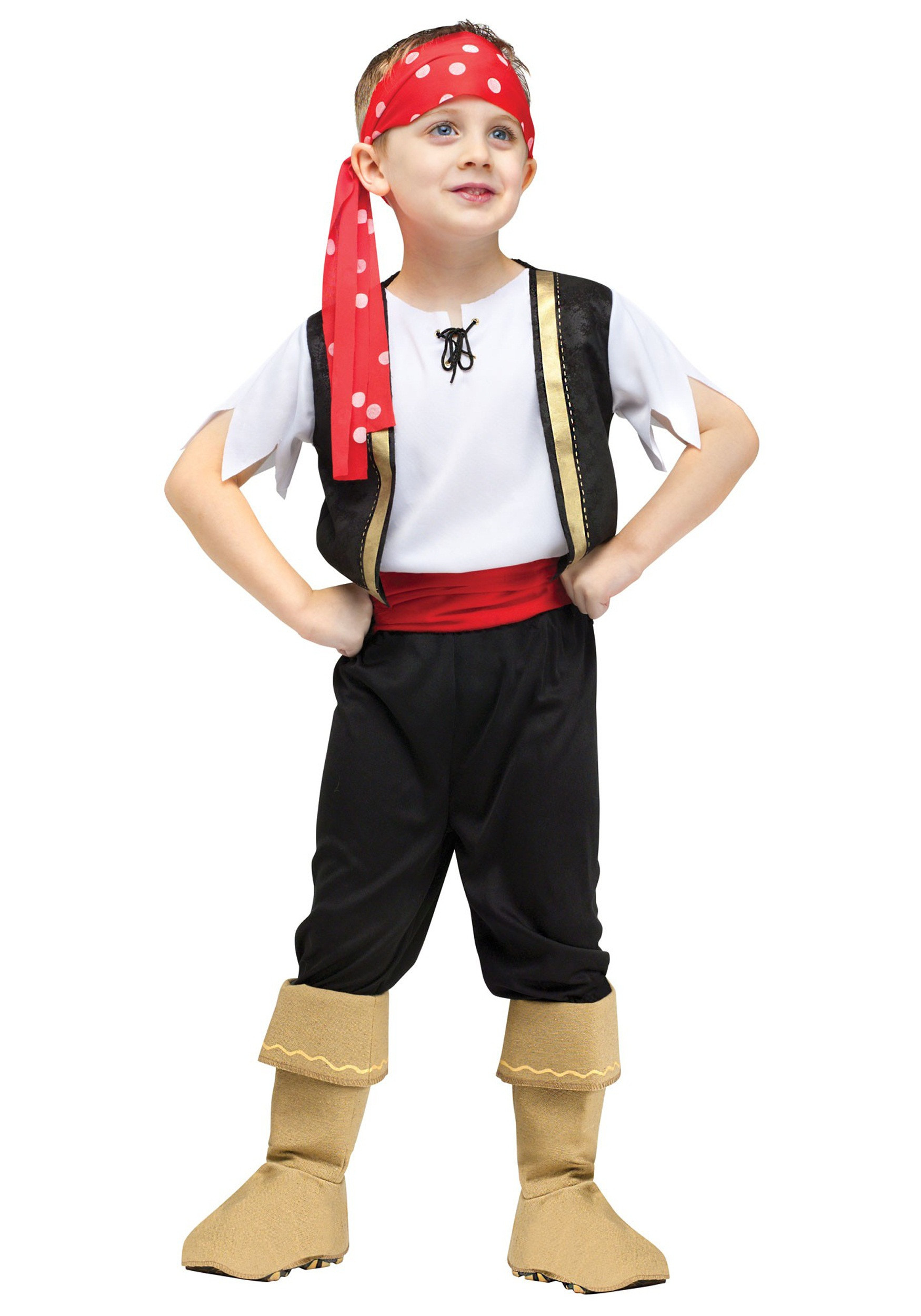 DIY Toddler Pirate Costume
 Toddler Ship Ahoy Pirate Costume