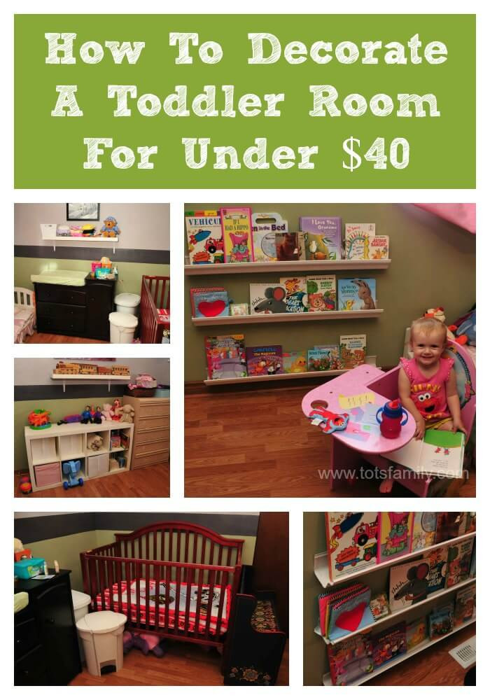 DIY Toddler Room Decor
 How To Decorate A Toddler Room For Under $40