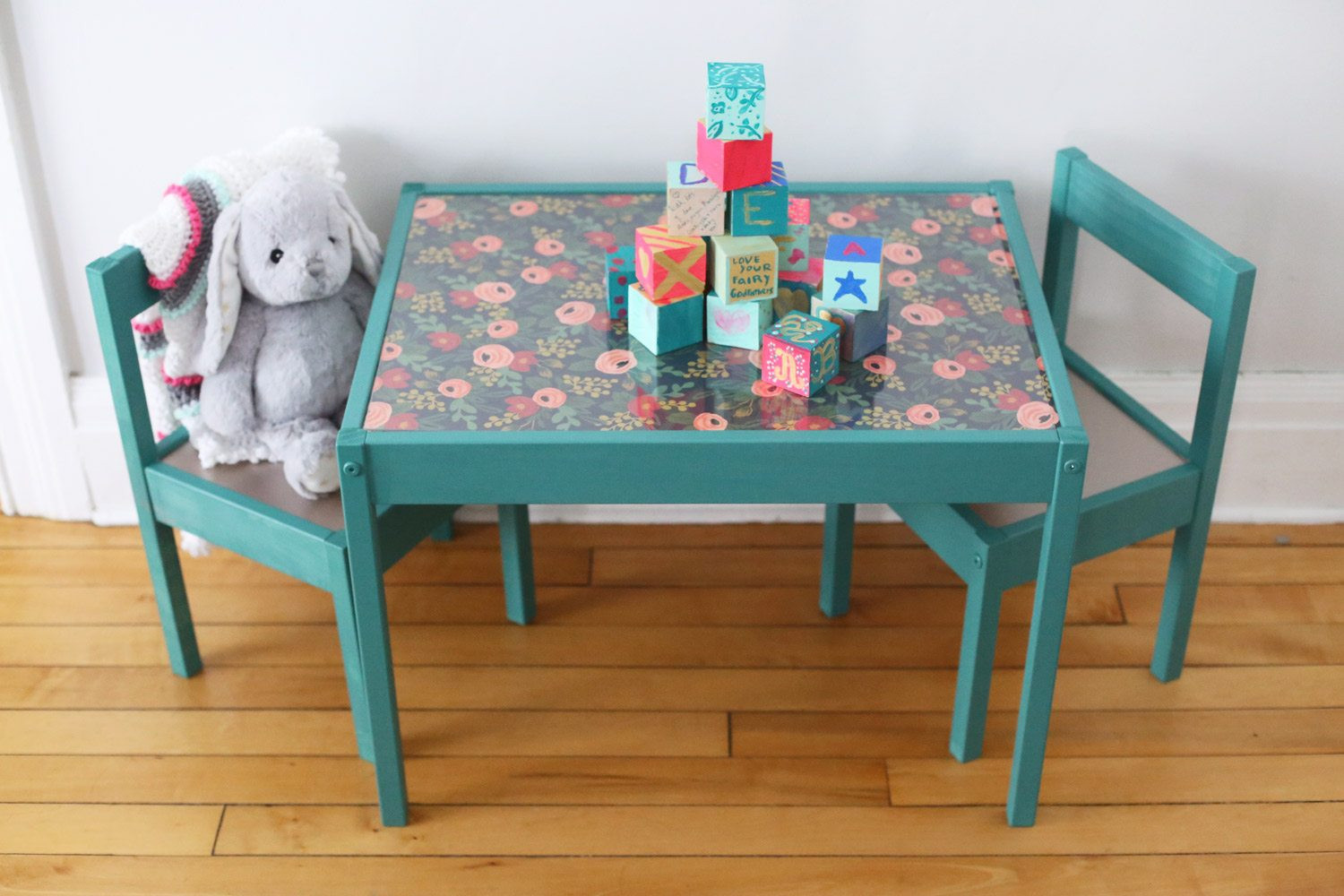DIY Toddler Table
 DIY Kids Table Makeover The Sweetest Occasion
