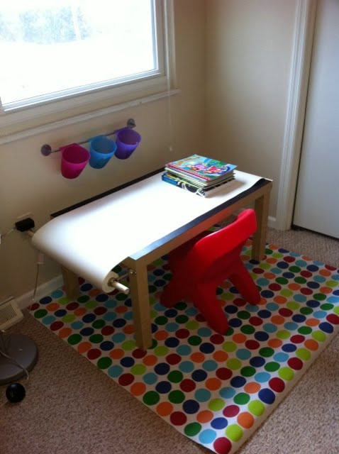 DIY Toddler Table
 15 Cool DIY Kids Tables From IKEA
