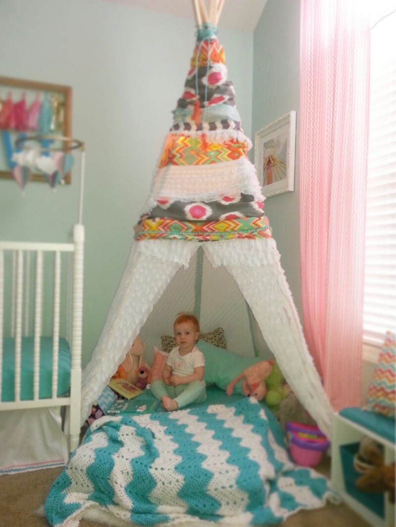 DIY Toddler Teepee
 DIY TEEPEE TURNED TODDLER BED Oh So Lovely Blog