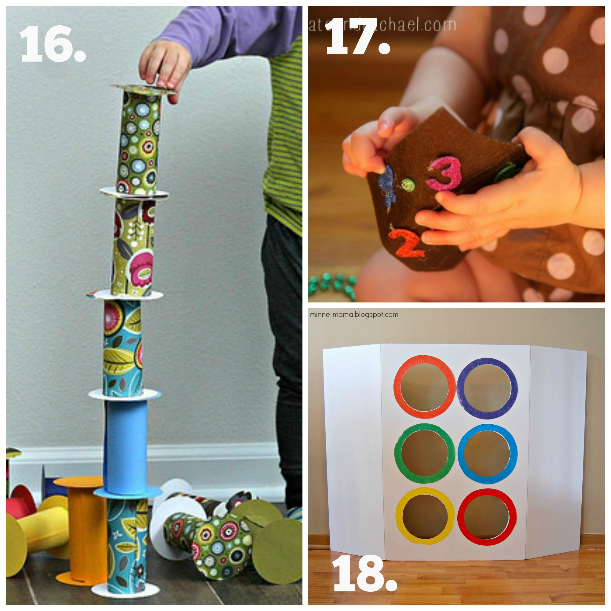 DIY Toddler Toys
 Recycled Play Series DIY Baby & Toddler Toys The