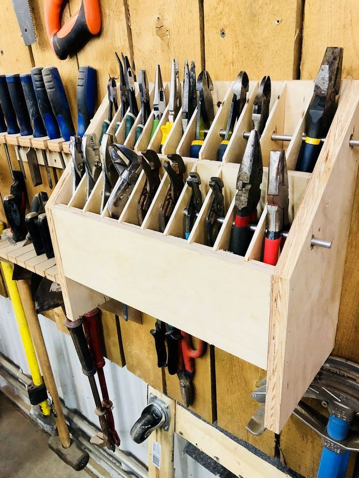 DIY Tool Organizer
 Pliers Organizer Thingy