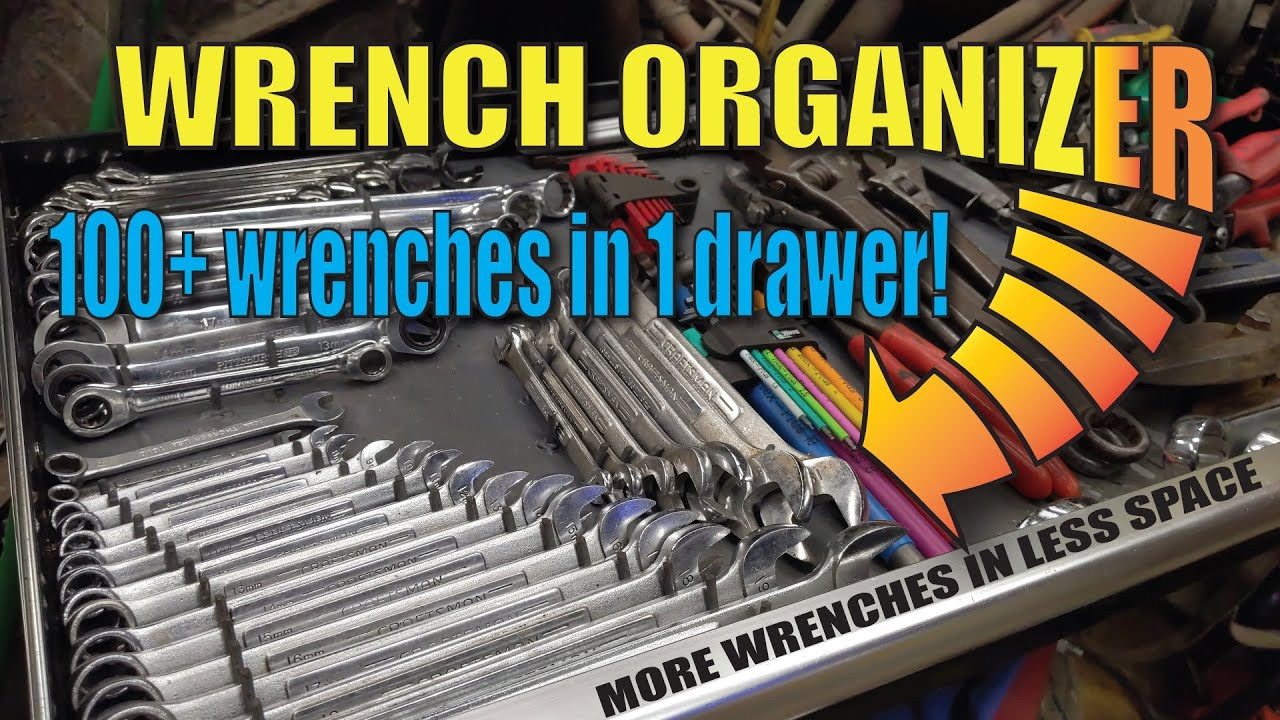DIY Toolbox Organizer
 DIY Toolbox Wrench Organizer Custom Made