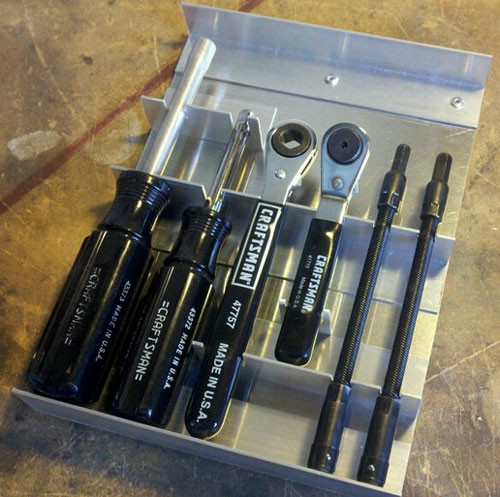DIY Toolbox Organizer
 toolbox drawer organizer