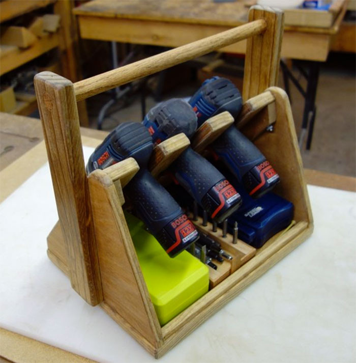 DIY Tools Organizer
 Make a DIY Power Tool Tote to Keep Your Tools and