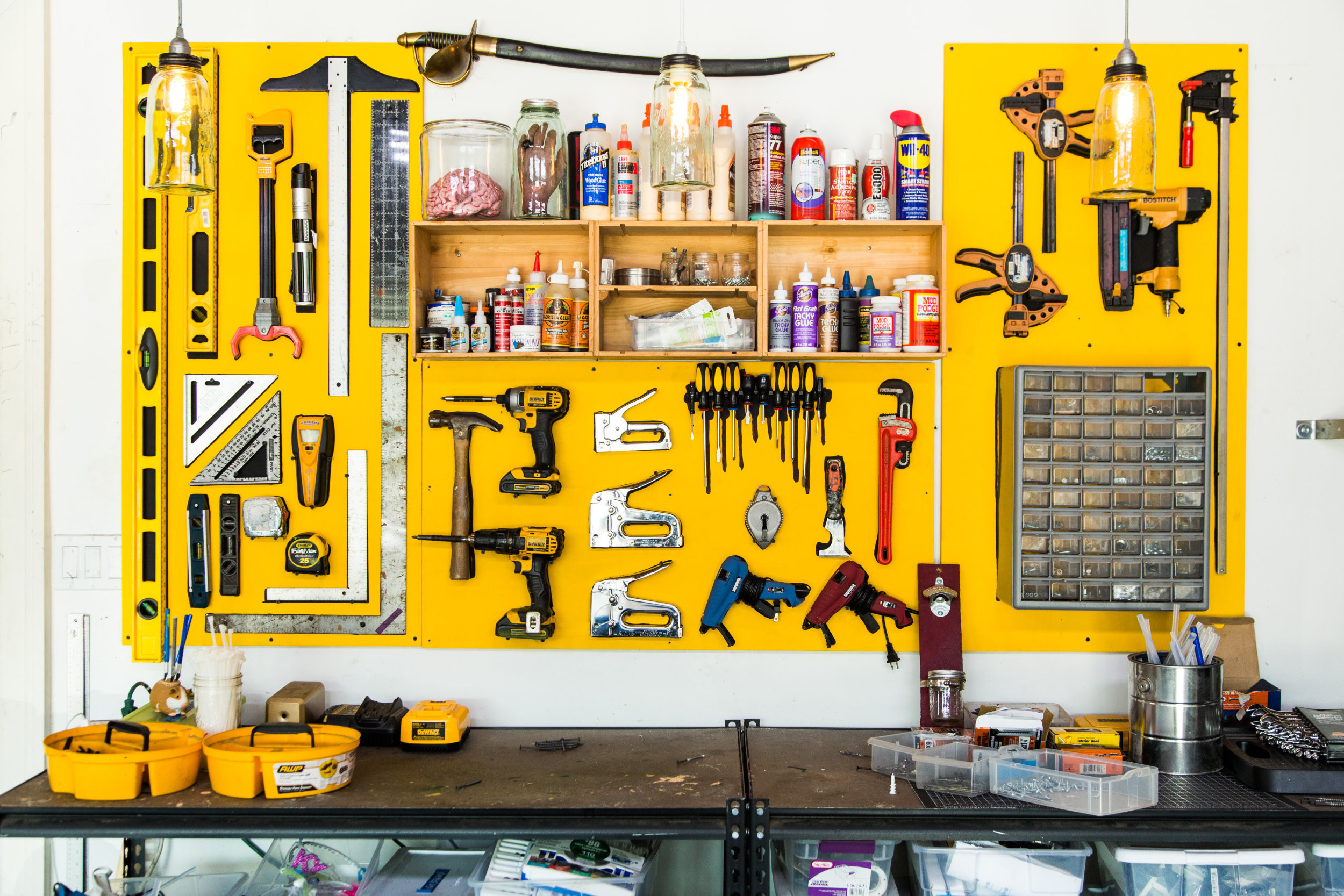DIY Tools Organizer
 How To Paige s DIY Tool Organizer Home & Family