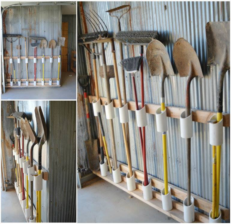 DIY Tools Organizer
 10 DIY home storage ideas