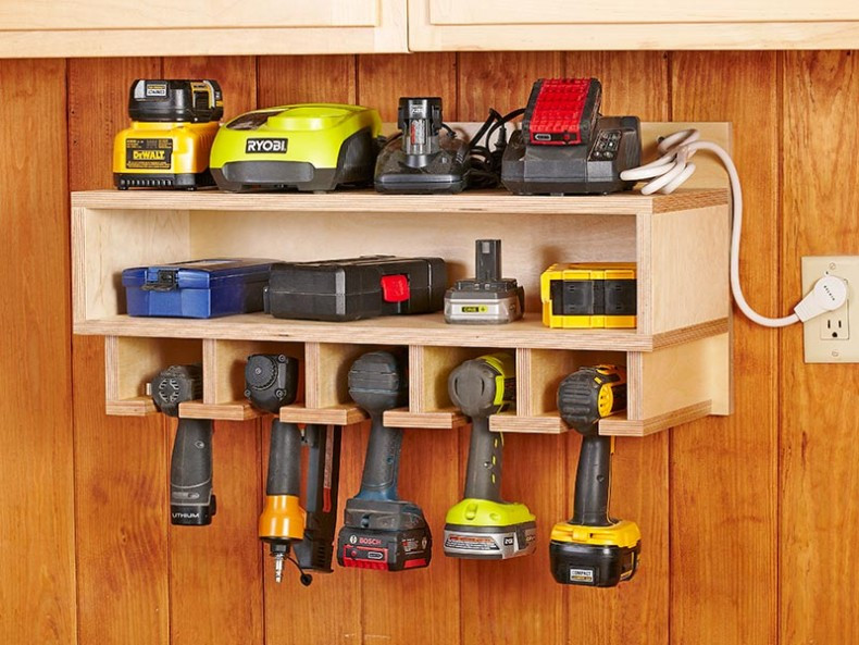 DIY Tools Organizer
 16 Brilliant DIY Garage Organization Ideas