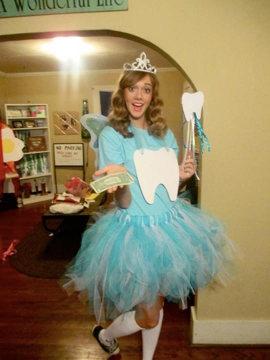 DIY Tooth Fairy Costume
 Tooth fairy my next costume Clothes Pinterest