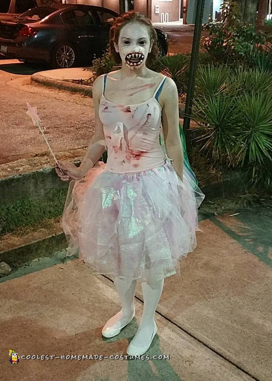 DIY Tooth Fairy Costume
 Terrifying Tooth Fairy Costume