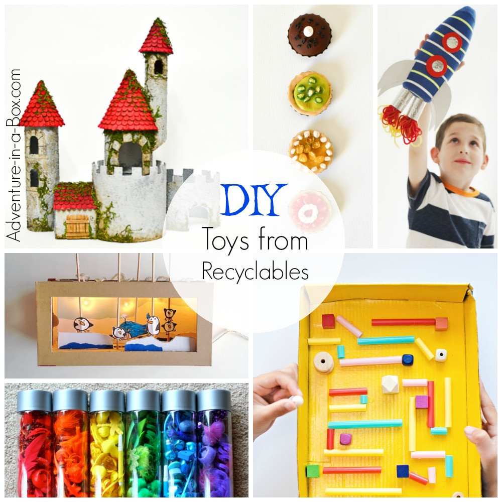 DIY Toys For Toddlers
 DIY Toys for Kids from Recyclable Materials Adventure in