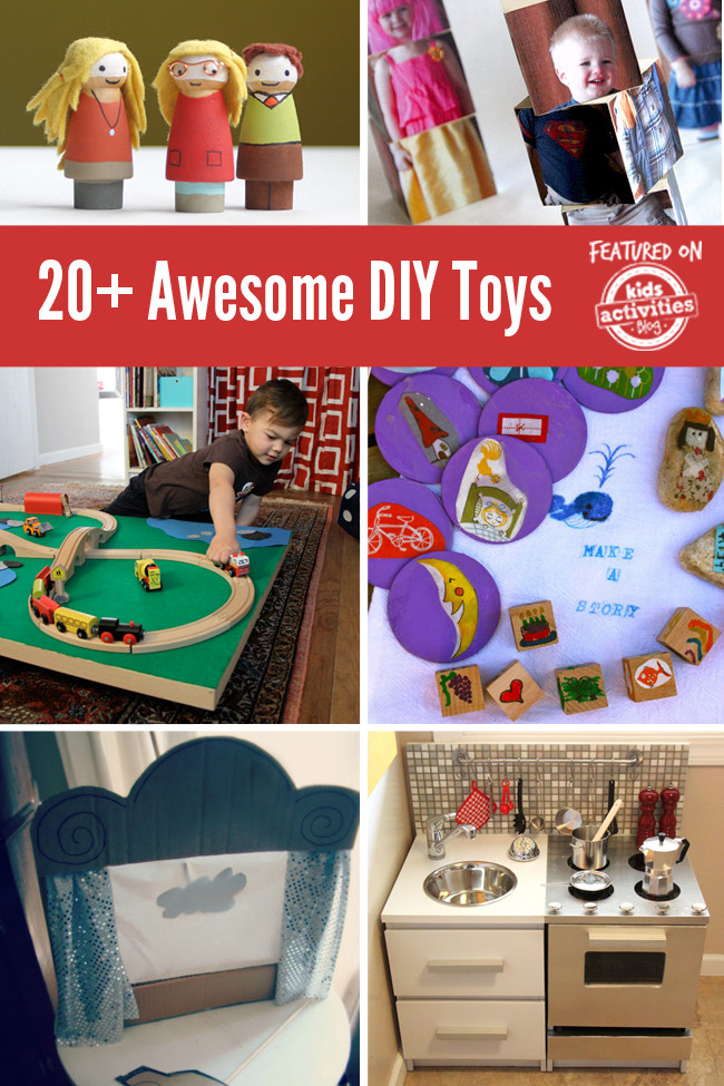 DIY Toys For Toddlers
 20 Awesome DIY Toys to Make for Your Kids
