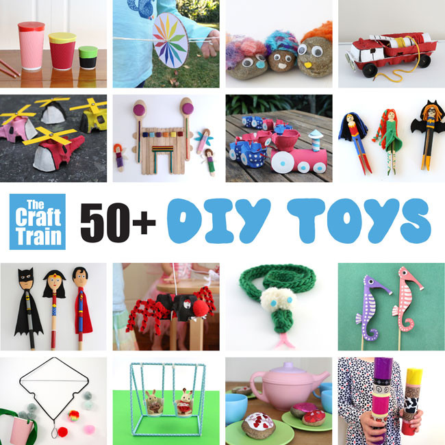 DIY Toys For Toddlers
 50 DIY toys for kids
