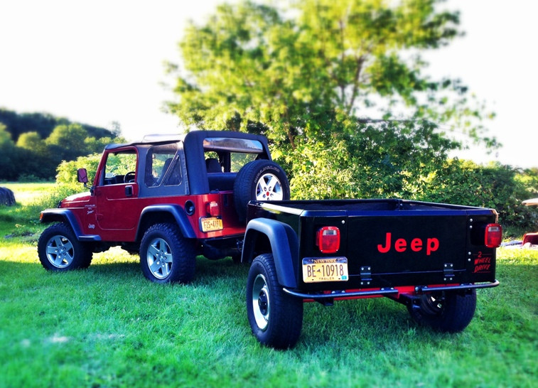 DIY Trailers Kits
 Dinoot DIY Jeep Trailer Kits Savage Camper
