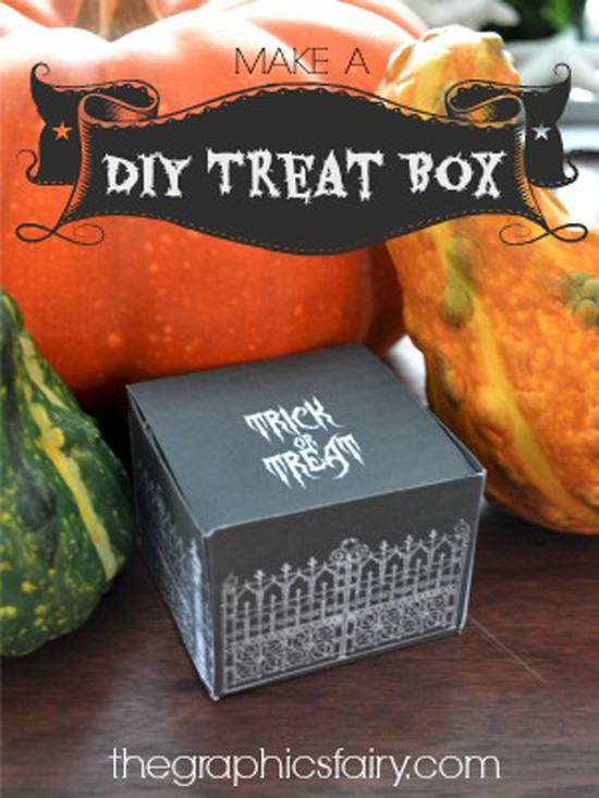 DIY Treat Box
 DIY Halloween Treat Boxes Free Printables The Graphics