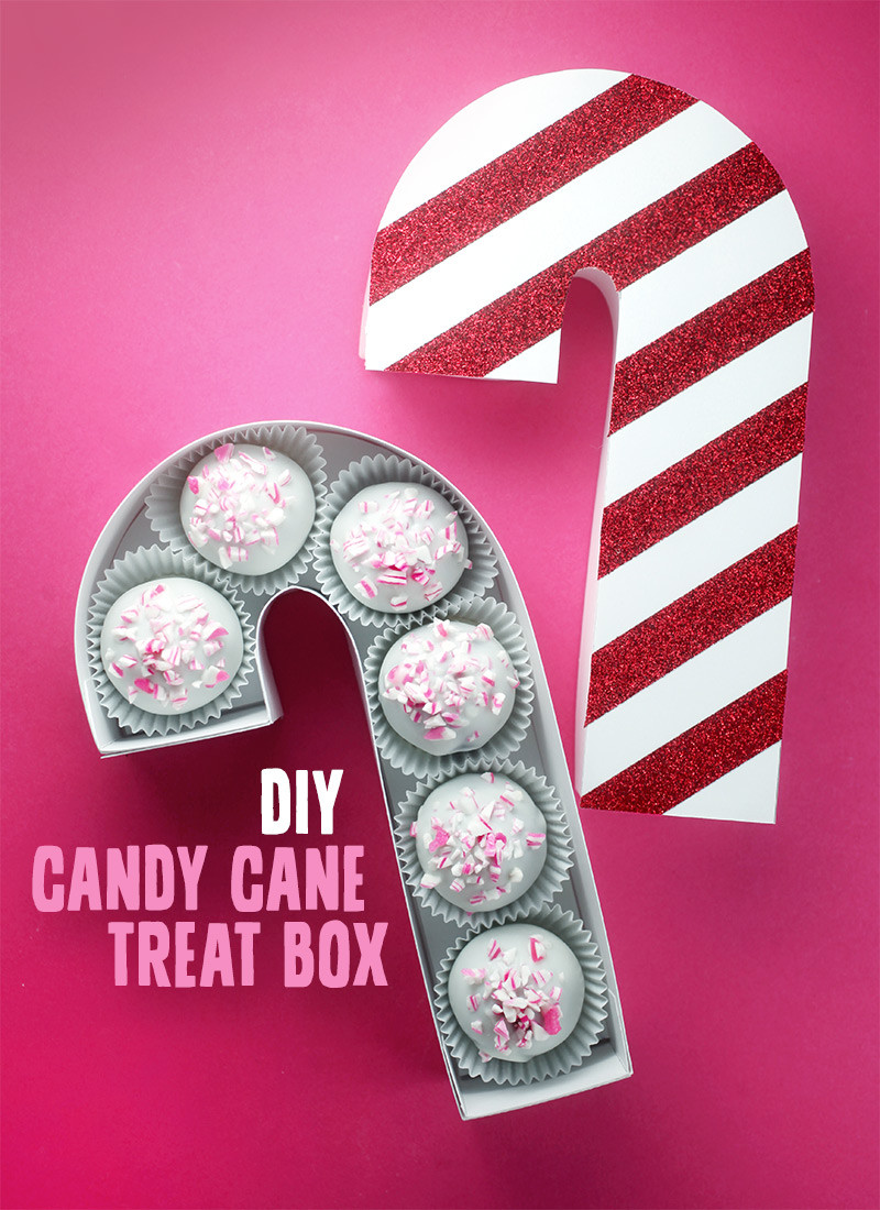 DIY Treat Box
 DIY Candy Cane Treat Box Bakerella