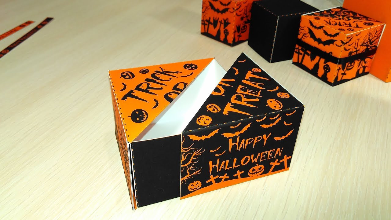 DIY Treat Box
 How to make special Halloween treat boxes DIY Halloween