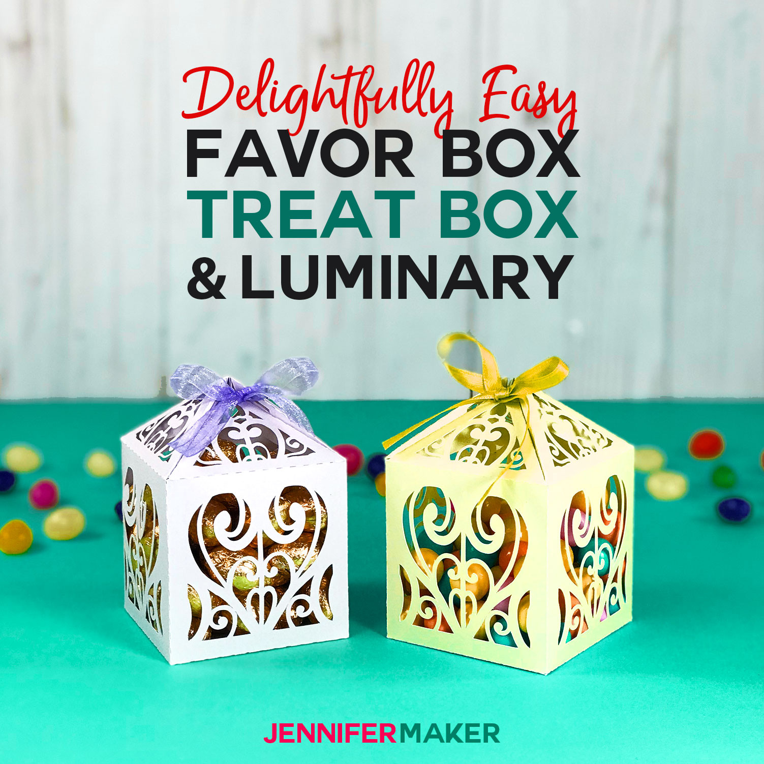 DIY Treat Box
 DIY Favor Boxes Treat Boxes & Paper Luminaries