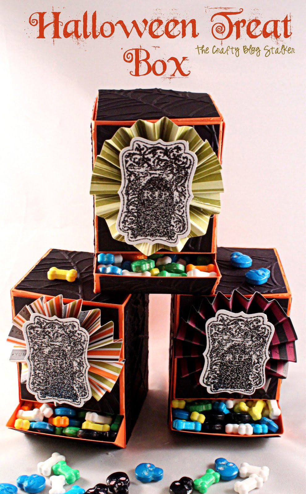 DIY Treat Box
 DIY Halloween Treat Boxes The Crafty Blog Stalker