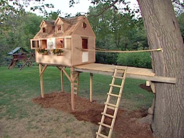 DIY Treehouse For Kids
 Kids Tree Houses DIY ideas