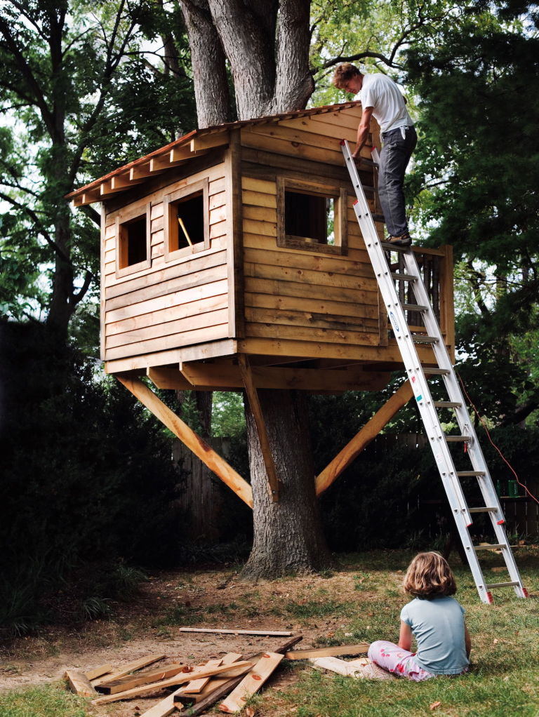 DIY Treehouse For Kids
 9 DIY Tree Houses With Free Plans To Excite Your Kids