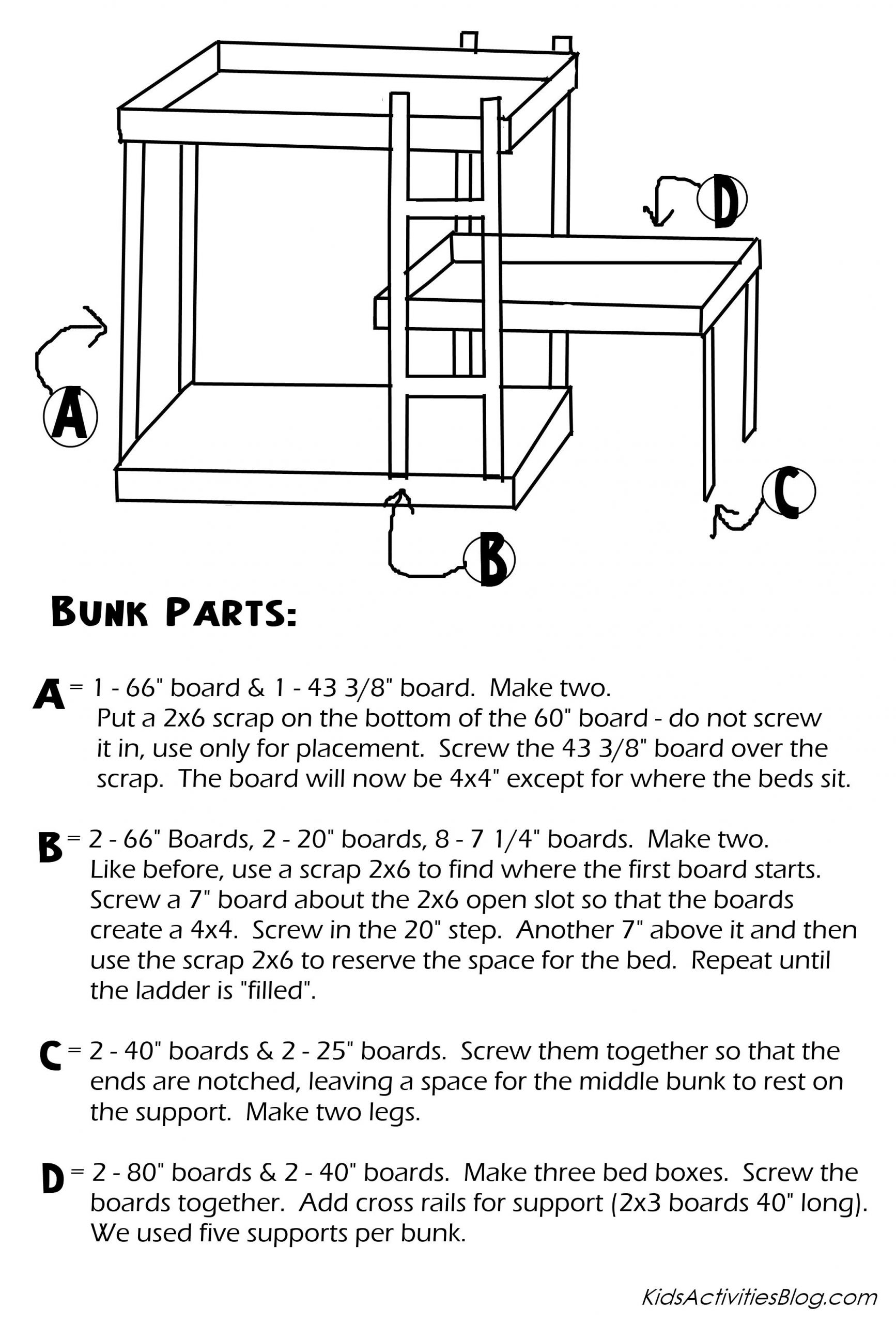 DIY Triple Bunk Bed Plans
 Diy Triple Bunk Bed Plans PDF Woodworking