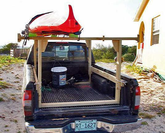 DIY Truck Ladder Rack
 How To Build A Wood Rack For Truck WoodWorking Projects