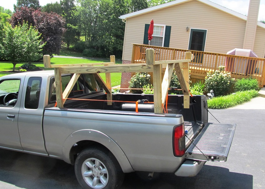 DIY Truck Ladder Rack
 Frontier Truck Rack