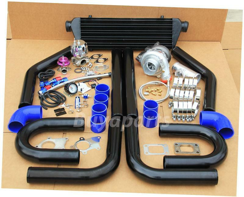 DIY Turbo Manifold Kit
 DIY 2 5 Turbo Kit 8x Black pipe Blue coupler Wastegate