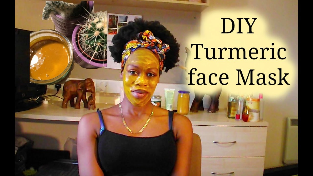 DIY Turmeric Face Mask
 DIY Turmeric face mask for acne and brightening skin