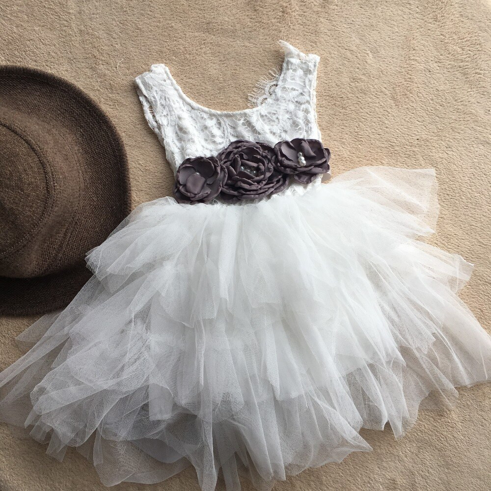 DIY Tutu Dress For Toddler
 DIY Infant Toddler Girls Lace Birthday Dress beautiful