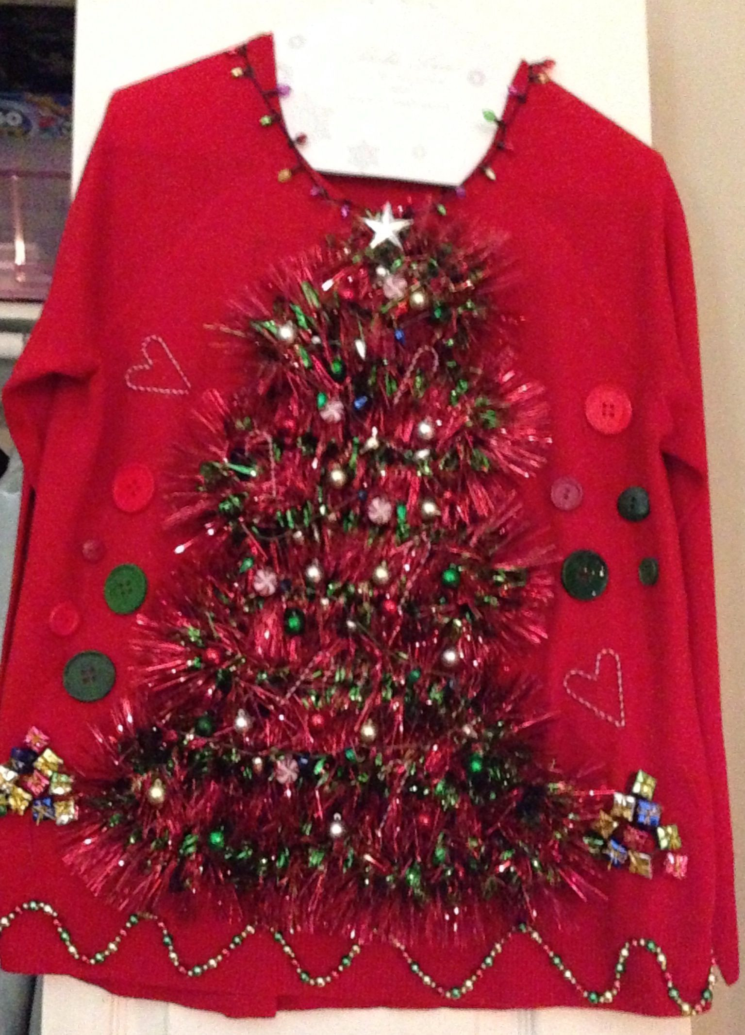 DIY Ugly Christmas Sweaters Pinterest
 Ugly christmas sweater DIY Ugly sweaters