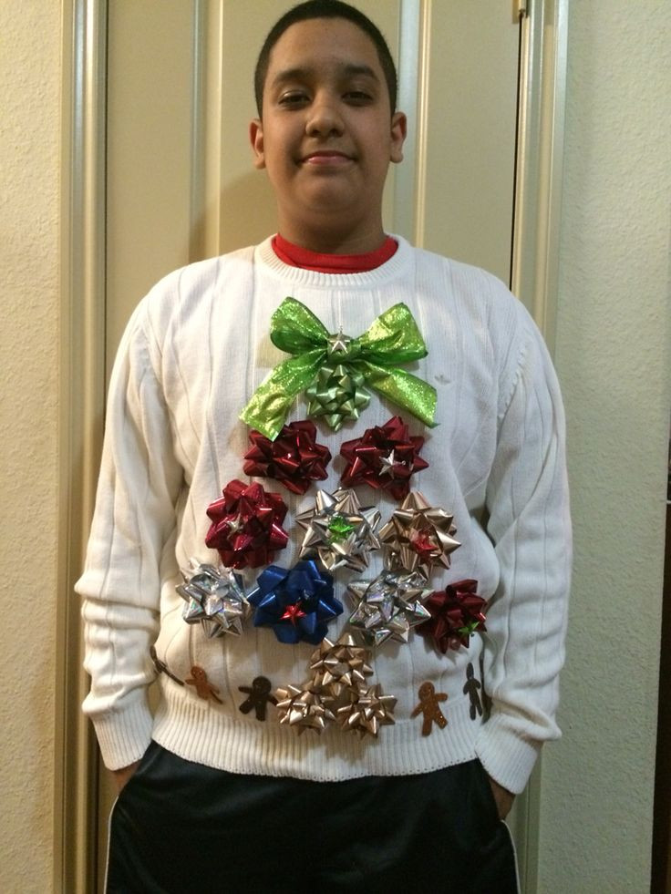 DIY Ugly Christmas Sweaters Pinterest
 209 best The UGLY Sweater images on Pinterest