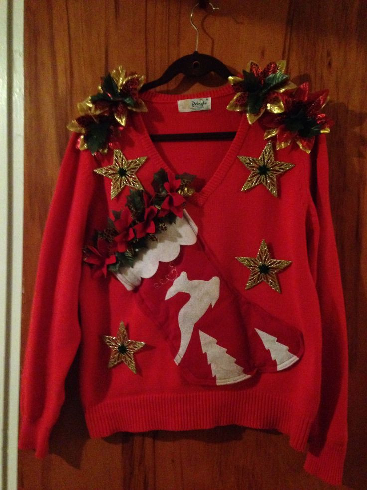 DIY Ugly Christmas Sweaters Pinterest
 DIY Ugly Christmas Sweater Christmas