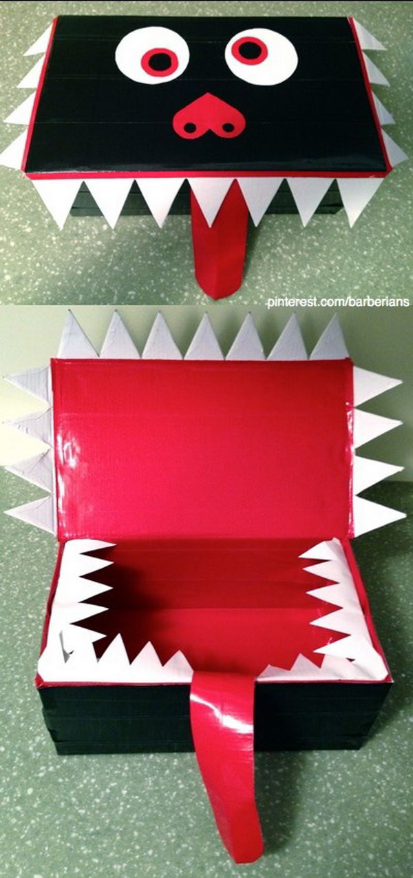 DIY Valentine Card Box
 DIY Ideas With Recycled Shoe Box