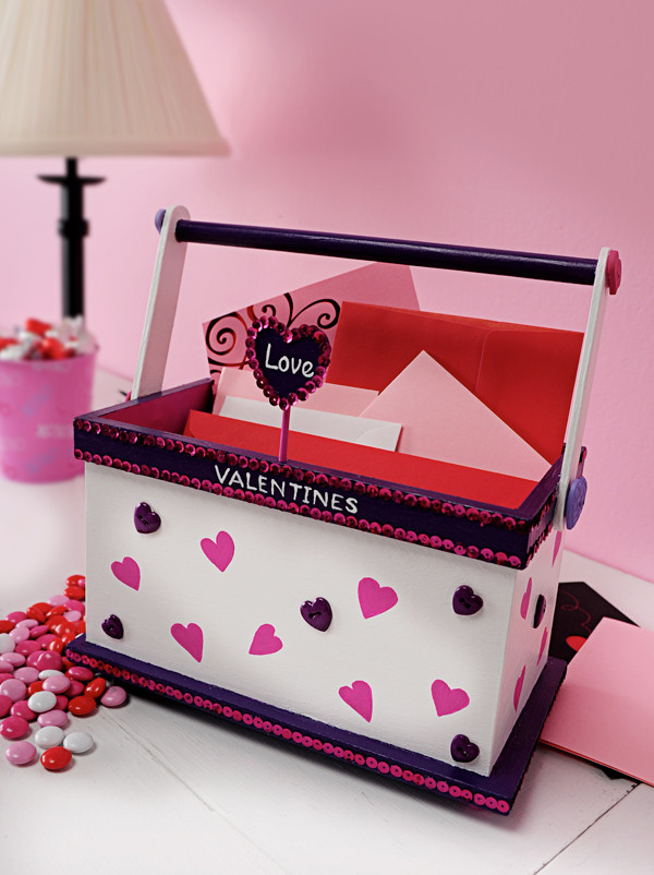 DIY Valentine Card Box
 It s Written on the Wall 4 Valentines Day Mailboxes