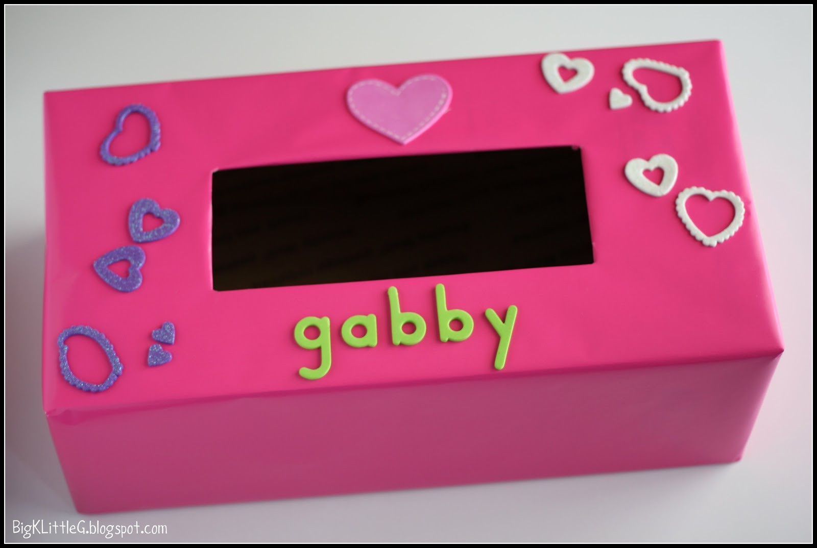 DIY Valentine Card Box
 Big K Little G DIY Valentine s Day Box Card and Craft