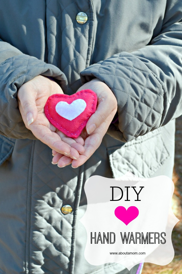 DIY Valentine Gift For Mom
 Valentine Craft DIY Heart Hand Warmers About A Mom