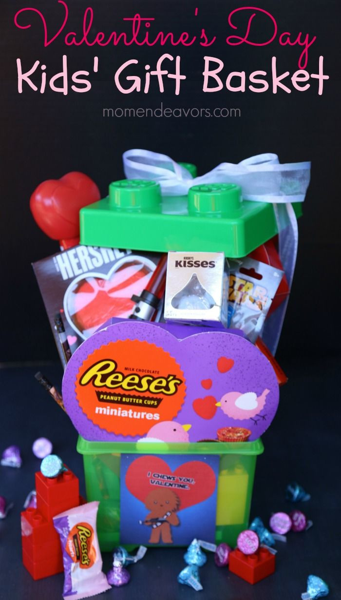 DIY Valentine Gifts For Kids
 Fun DIY Valentine s Day Gift Basket for Kids