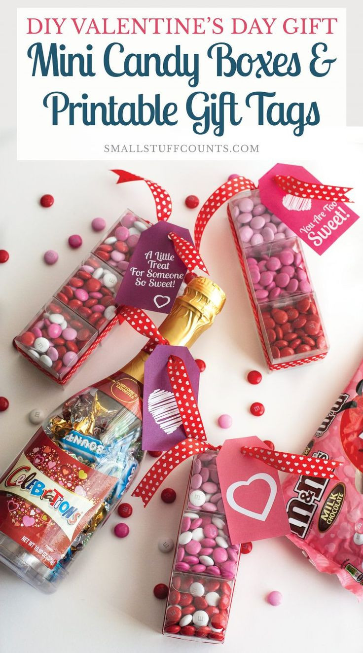 DIY Valentine'S Day Box
 DIY Valentine s Day Gift Mini Candy Boxes & Printable