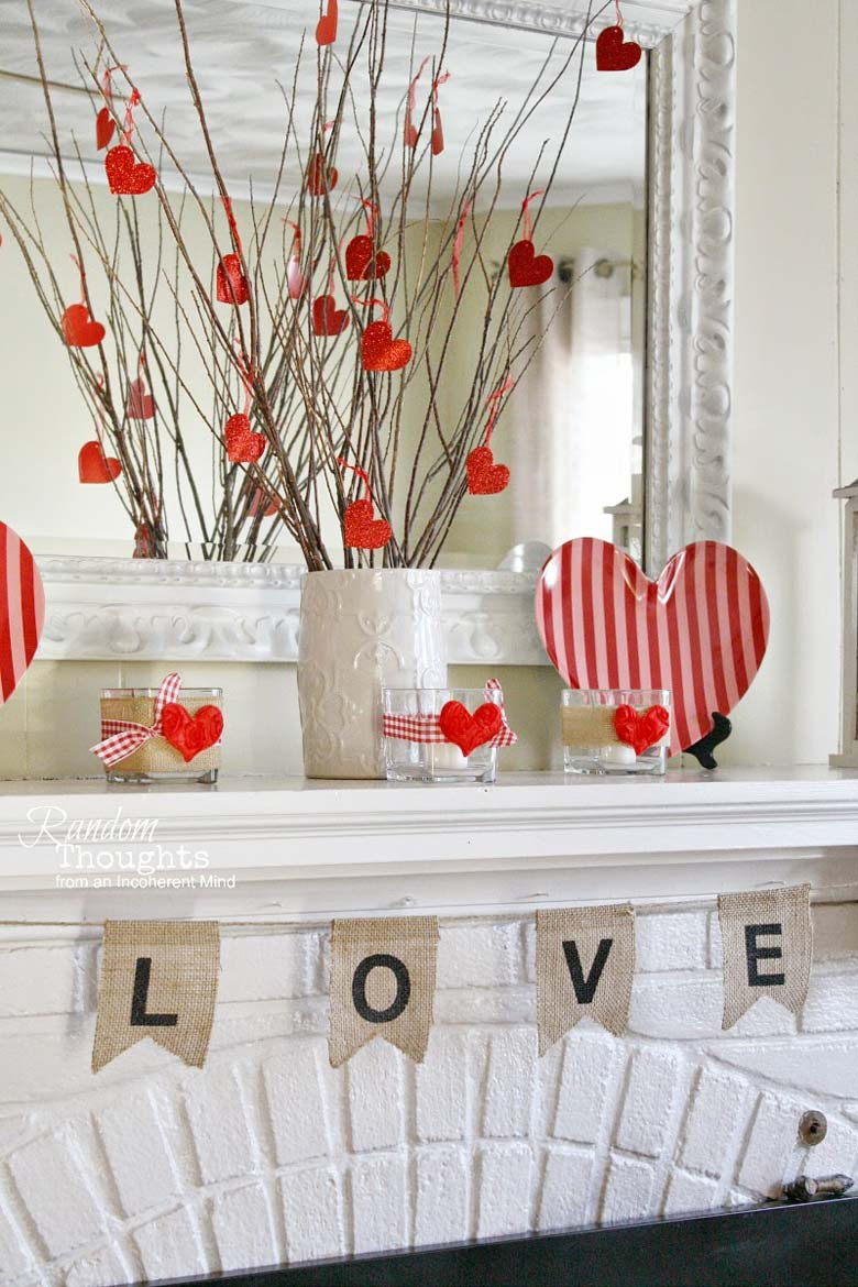 DIY Valentine'S Day Decorations
 12 Easy Homemade Valentine Day Decorations Craft Mart
