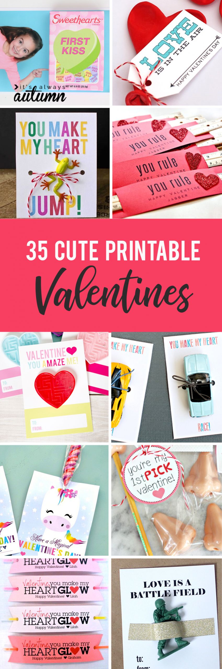 DIY Valentines Day Cards For Kids
 35 Adorable DIY Valentines cards for kids that you can