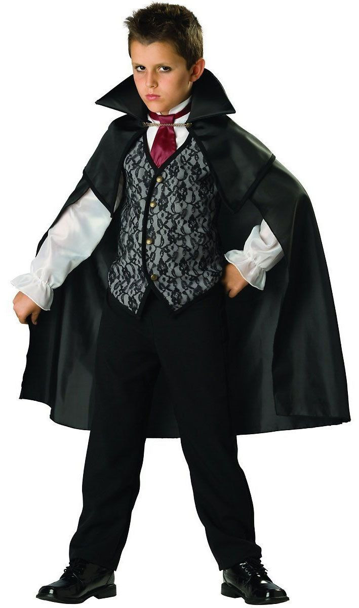 DIY Vampire Costume
 Kids Midnight Vampire Costume Mr Costumes