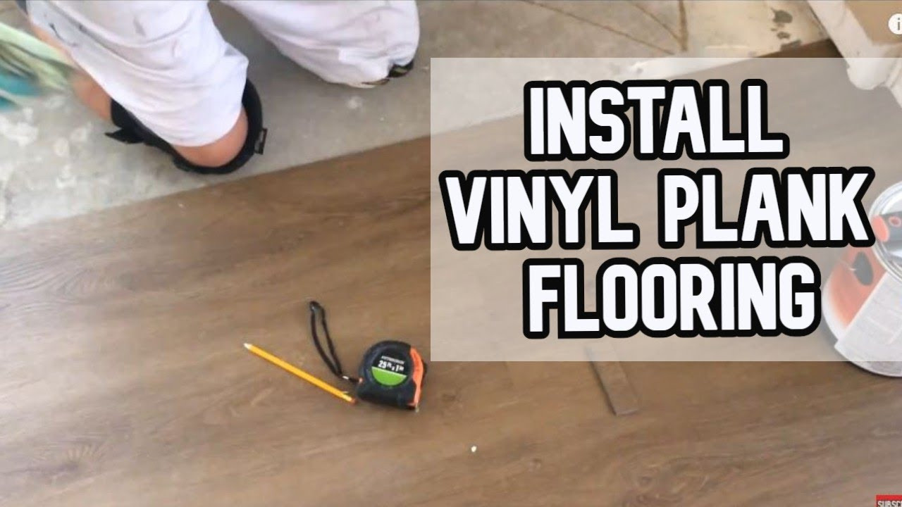 DIY Vinyl Plank Flooring
 How to Install Vinyl Plank Flooring DIY Video