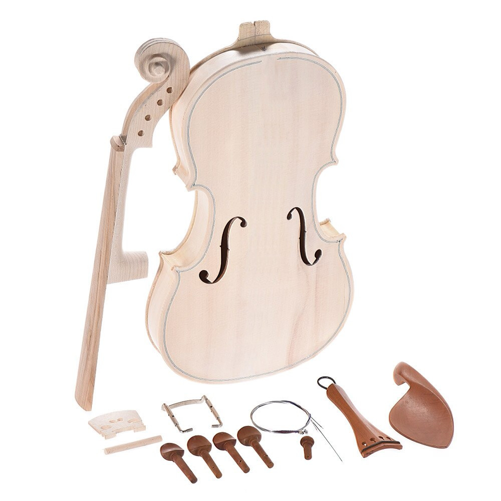 DIY Violin Kit
 DIY 4 4 Full Size Violin DIY Kit Natural Solid Wood